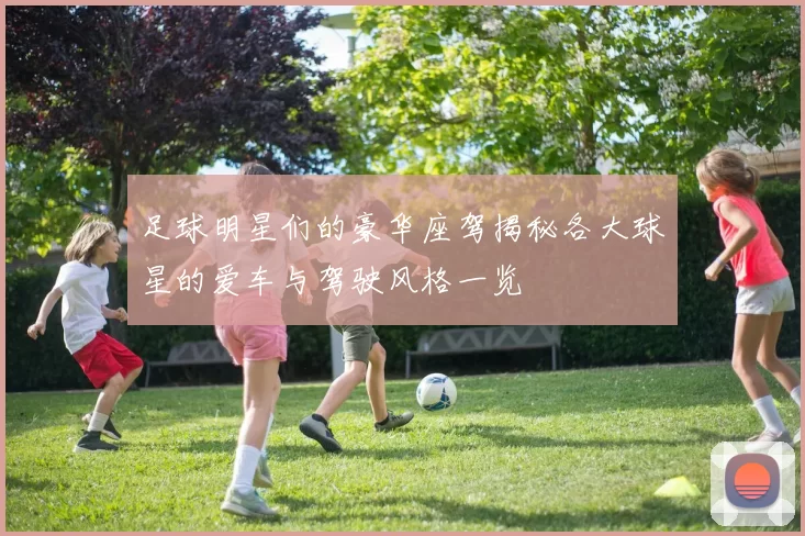 足球明星们的豪华座驾揭秘各大球星的爱车与驾驶风格一览