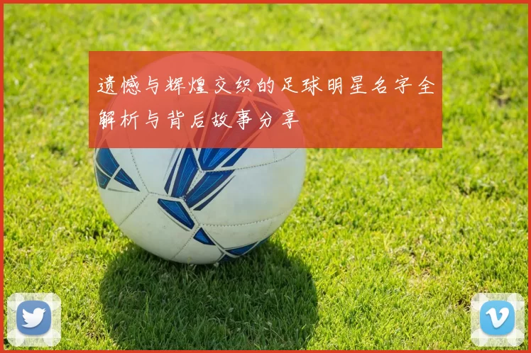遗憾与辉煌交织的足球明星名字全解析与背后故事分享