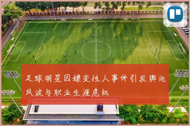足球明星因嫖变性人事件引发舆论风波与职业生涯危机
